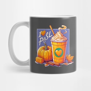 I Love PSL Passion for Pumpkin Spice Latte A Love Story in a Cup Mug